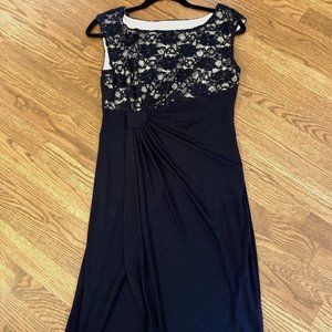 Navy Dress Barn cocktail dress